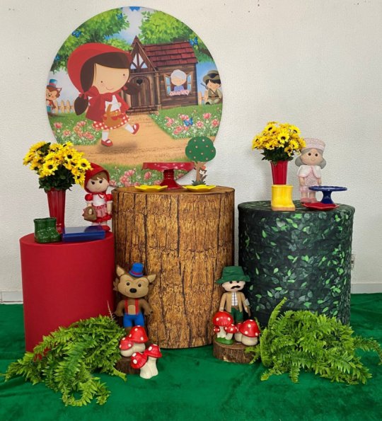 INSPIRAÇÃO CHAPUZINHO VERMELHO