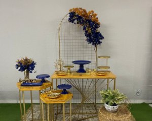 Foto de INSPIRAÇÃO DOURADA AZUL FEMININA