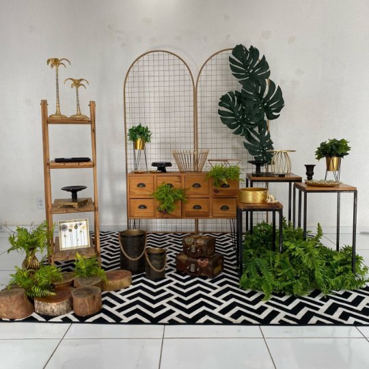 INSPIRAÇÃO DOURADA COM VERDE