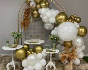 Foto de INSPIRAÇÃO DOURADA VERDE (NÃO TRABALHAMOS BALÕES)