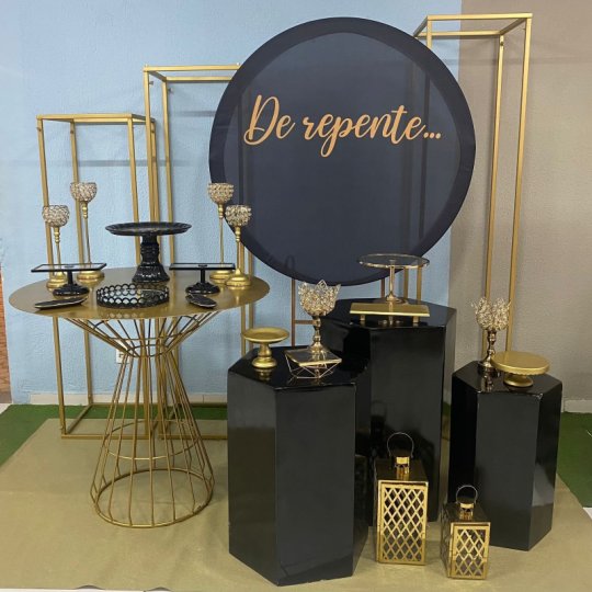 INSPIRAÇÃO DOURADO - PRETA - DE REPENTE...