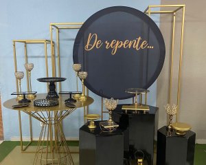 Foto de INSPIRAÇÃO DOURADO - PRETA - DE REPENTE...