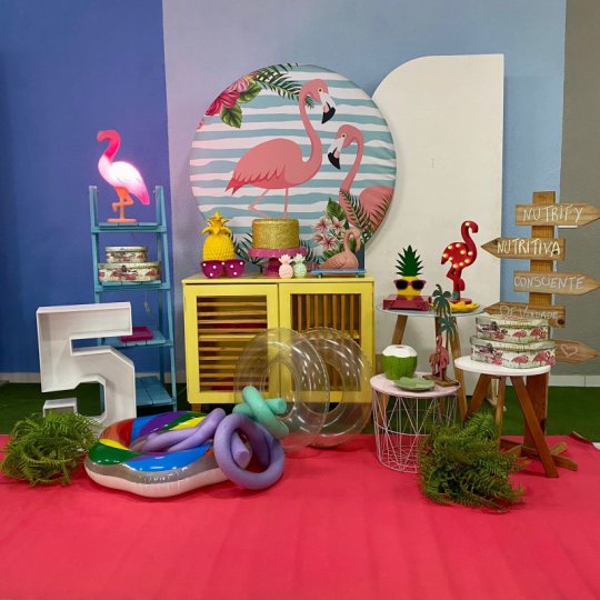 INSPIRAÇÃO FLAMINGO - TROPICAL