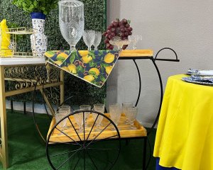 Foto de INSPIRAÇÃO LIMÃO SICILIANO  - CARRINHO CHA