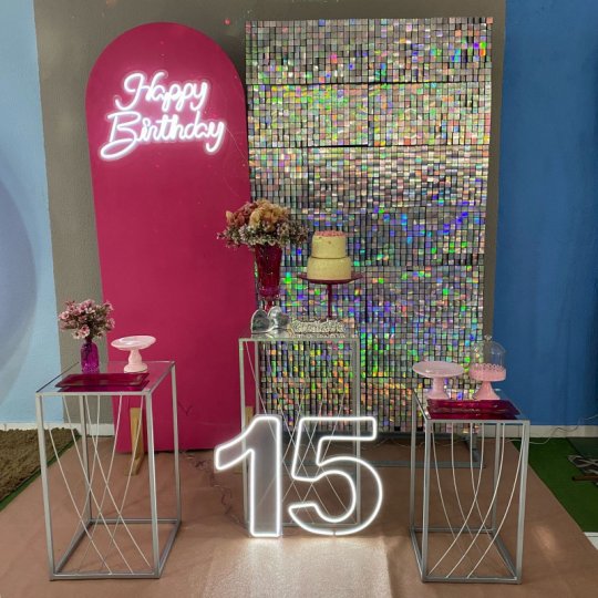 INSPIRAÇÃO PAINEL SHINE - 15 ANOS
