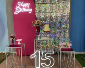 Foto de INSPIRAÇÃO PAINEL SHINE - 15 anos