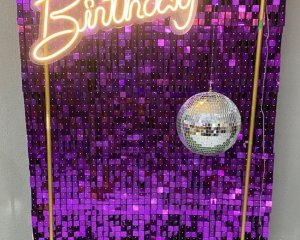 Foto de INSPIRAÇÃO PAINEL SHINE ROXO