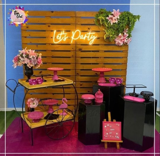 INSPIRAÇÃO PINK - PRETO - FEMININA - LETS PARTY