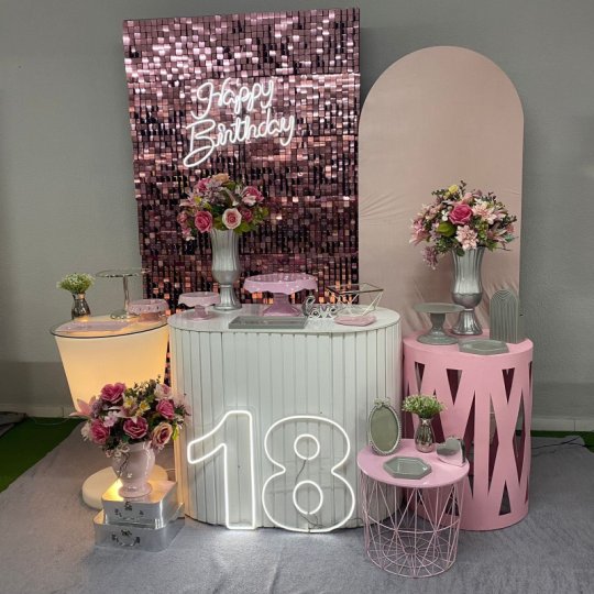 INSPIRAÇÃO ROSE PAINEL SHINE