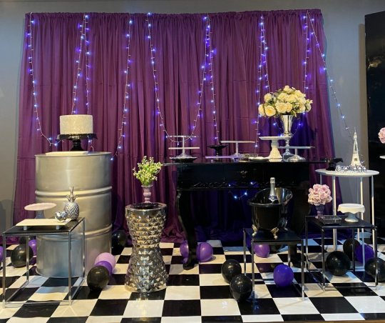 INSPIRAÇÃO ROXA E PRETO