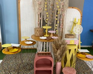 Foto de INSPIRAÇÃO RUSTICA  - ADULTA - CORTINA MACRAME