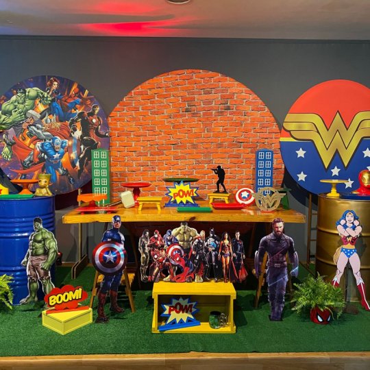 INSPIRAÇÃO SUPER HEROIS