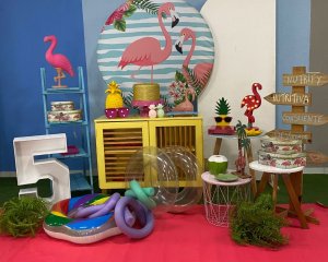 Foto de INSPIRAÇÃO TROPICAL - FLAMINGO