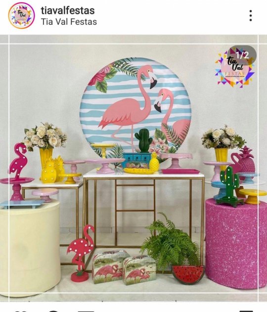 INSPIRAÇÃO TROPICAL FLAMINGO