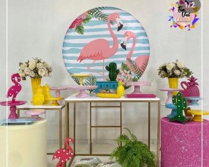 Foto de INSPIRAÇÃO TROPICAL FLAMINGO