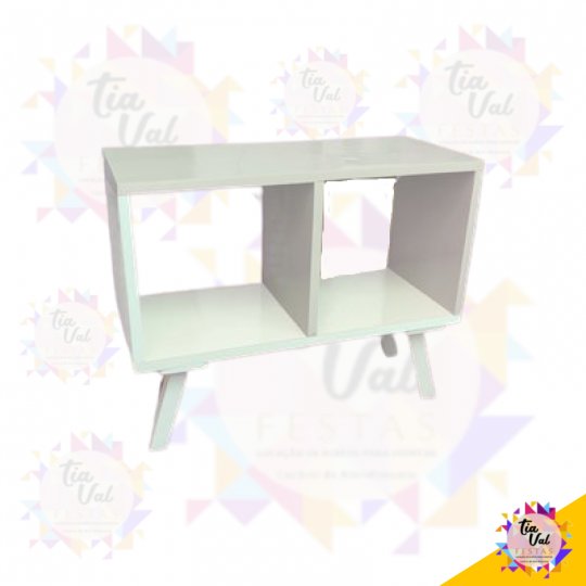 NICHO BRANCO DUPLO DEITADO