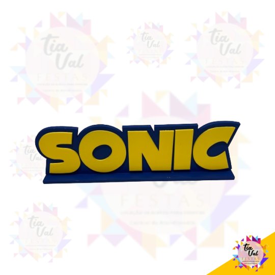 NOME SONIC 10 X 35 CM
