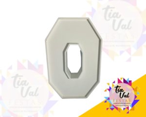 Foto de NUMERO 0 - ZERO -  BRANCO - 60 CM