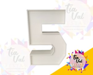 Foto de NUMERO 5 BRANCO - 60 CM