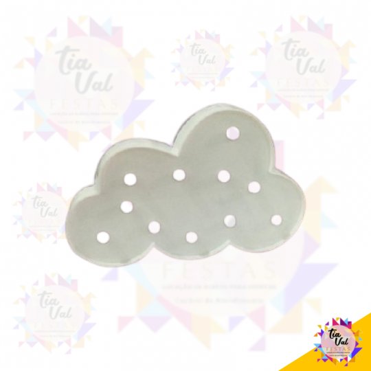 NUVEM BRANCA ILUMINADA