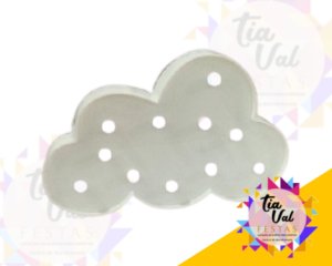 Foto de NUVEM BRANCA ILUMINADA