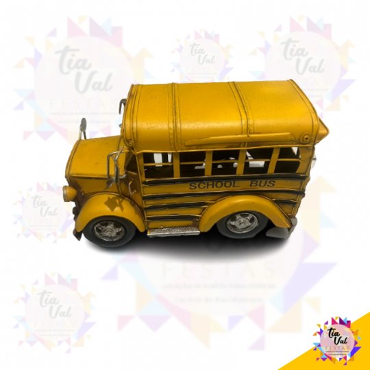 ONIBUS ESCOLAR - AMARELO - VINTAGE - VIAGEM