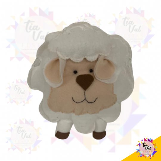 OVEHA BRANCA EM FELTRO (PP)