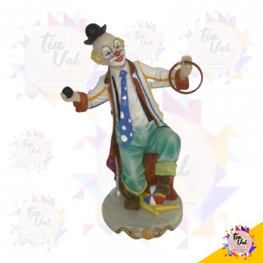 PALHAÇO CIRCENCE COM ARGOLA