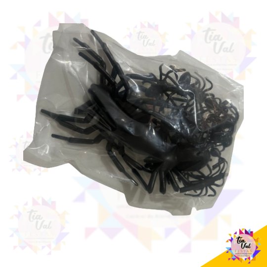 PACOTE ARANHA - PLASTICO - HALLOWEEN