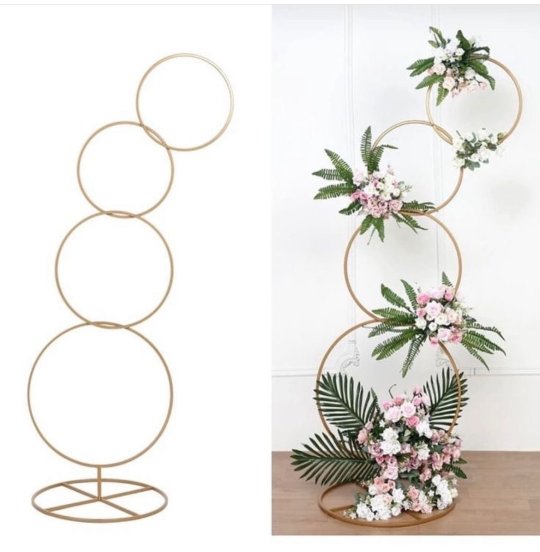 PAINEL CIRCULOS  (((((NÃO ACOMPANHA ROSAS))))))