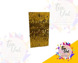 Foto de PAINEL DOURADO 1,20X 2,23M - SHINE (28 PLACAS)