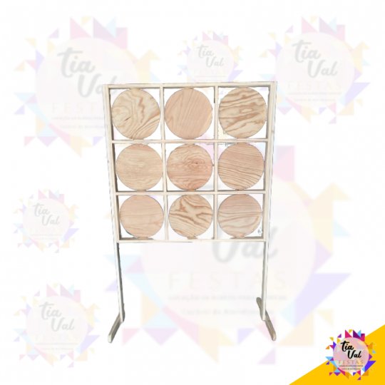 PAINEL JOGO DA VELHA - CHA REVELAÇÃO