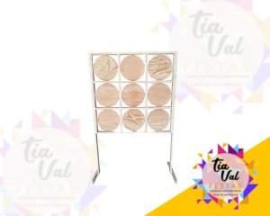 Foto de PAINEL JOGO DA VELHA - CHA REVELAÇÃO