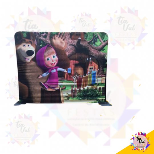 PAINEL MASHA E URSO (C/ ARMAÇÃO)