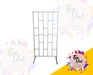 Foto de PAINEL PRATA  - 1m x 2m altura - DESMONTÁVEL