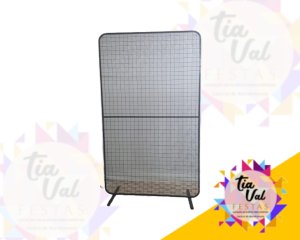 Foto de PAINEL PRETO TELADO  2M X 1,20M G ( NÃO DESMONTA) -BIOMBO