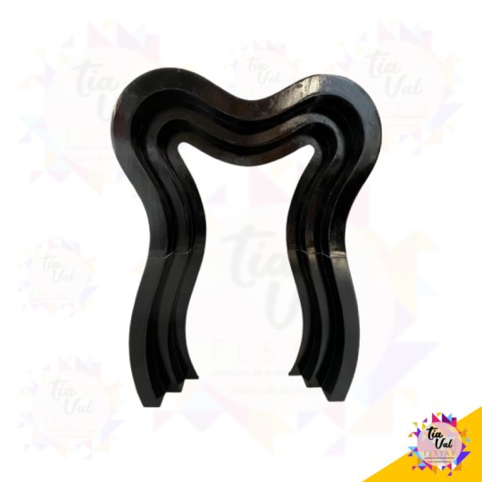 PAINEL PRETO - ESCALONADO 1,5 M X 2,02 M