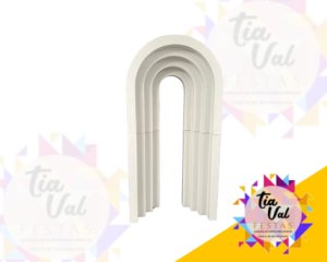 Foto de PAINEL ROMANO ESCALONADO - BRANCO - 1,90M X 1 M