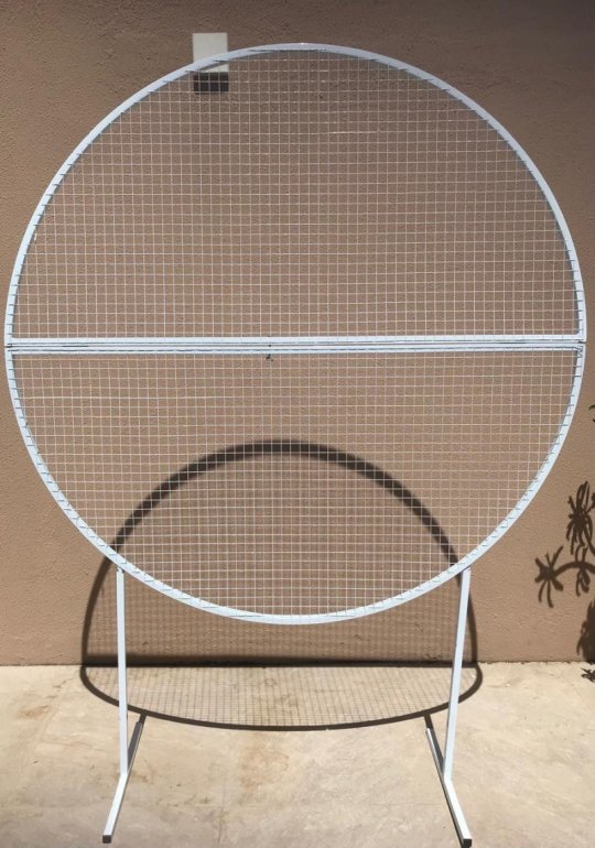 PAINEL TELADO BRANCO - DESMONTÁVEL - FERRO
