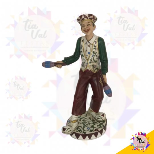 PALHAÇO MALABARES (RESINA)