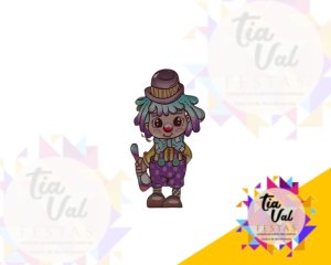 Foto de PALHAÇO - MDF - CIRCO -  34 X 68