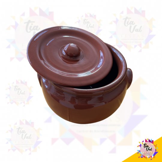 PANELA CERAMICA - FEIJOADA -  2 LITROS - SÃO JOÃO