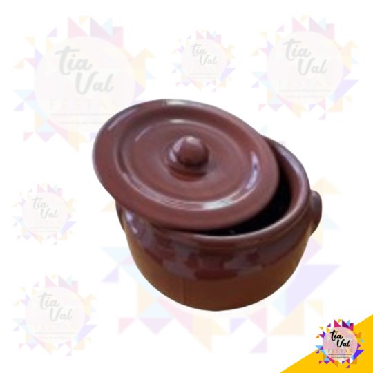 PANELA CERAMICA - FEIJOADA -  5 LITROS - SÃO JOÃO