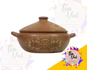 Foto de PANELA DE BARRO RENDADA G * VARIADAS - FEIJOADA