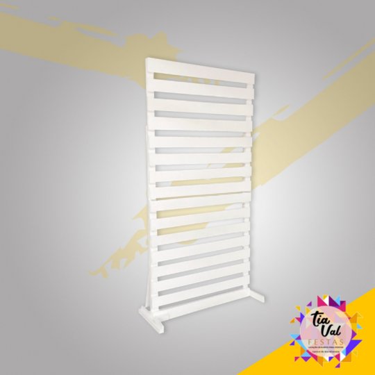 PAREDE DE PALETE (BRANCA)  2M X 1 M