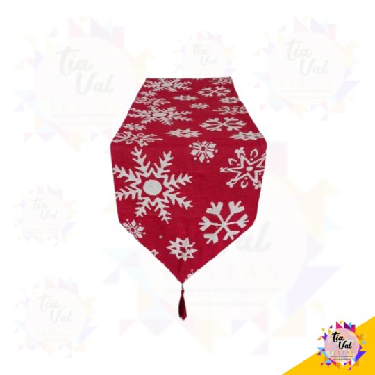 TOALHA TRILHO - PASSADEIRA MESA NATAL 1,73M X 0,32 CM