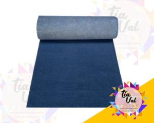 Foto de PASSADEIRA - TAPETE CARPETE AZUL 18M X 1M