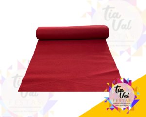 Foto de PASSADEIRA - TAPETE CARPETE VERMELHA 10M X 1M