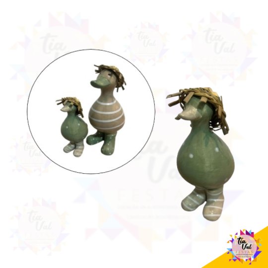 PATO - PATINHO - 14 CM - VERDE