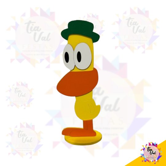 PATO POCOYO - MDF 9 X 26 CM